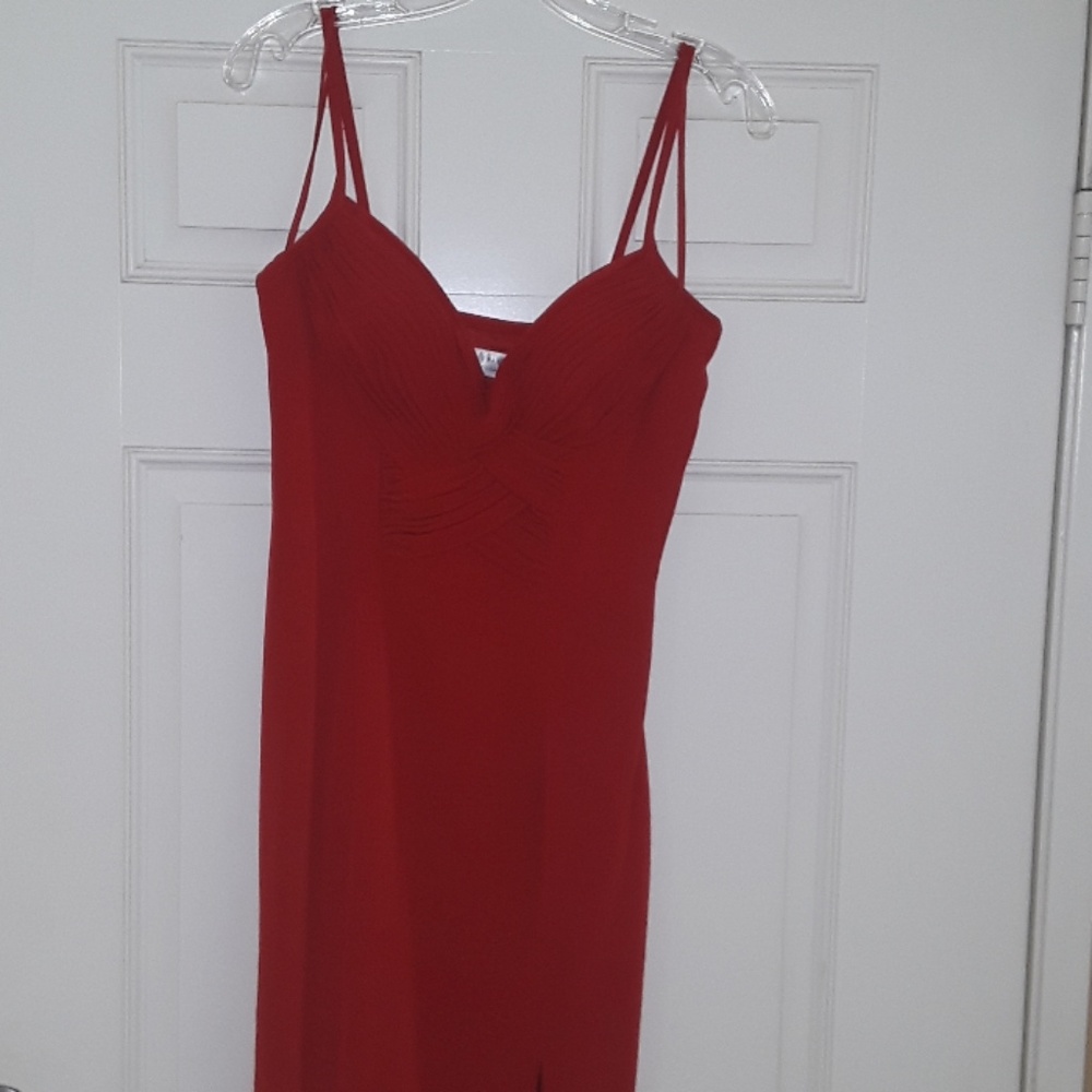 Regal Red Dress